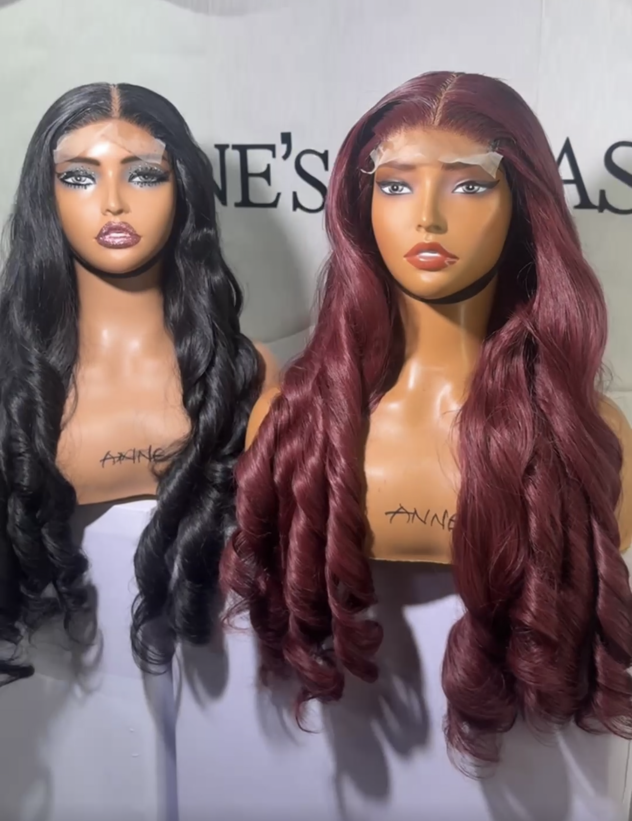 Glueless  5 by 5 bounce wig