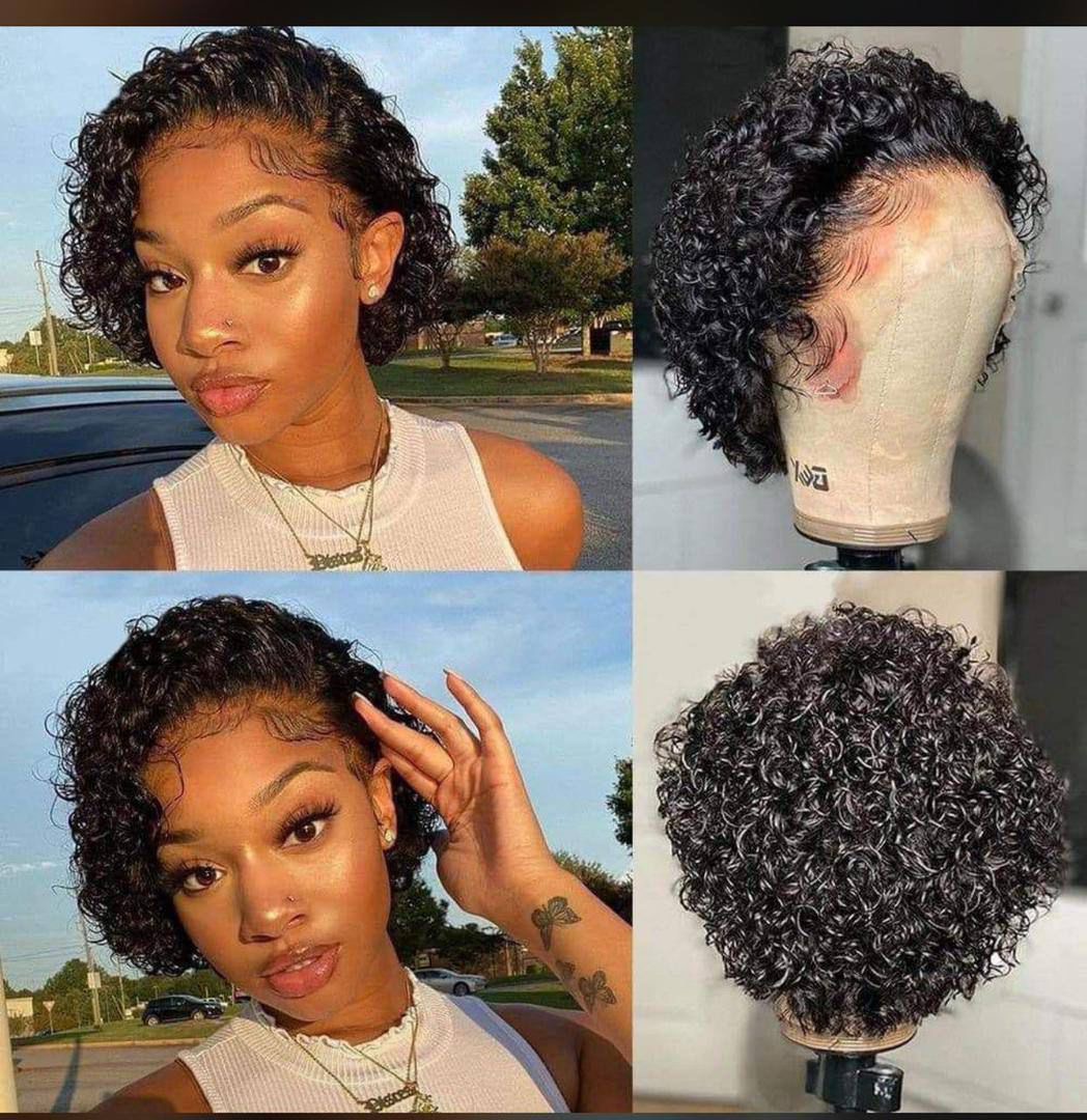 Frontal pixie  curls