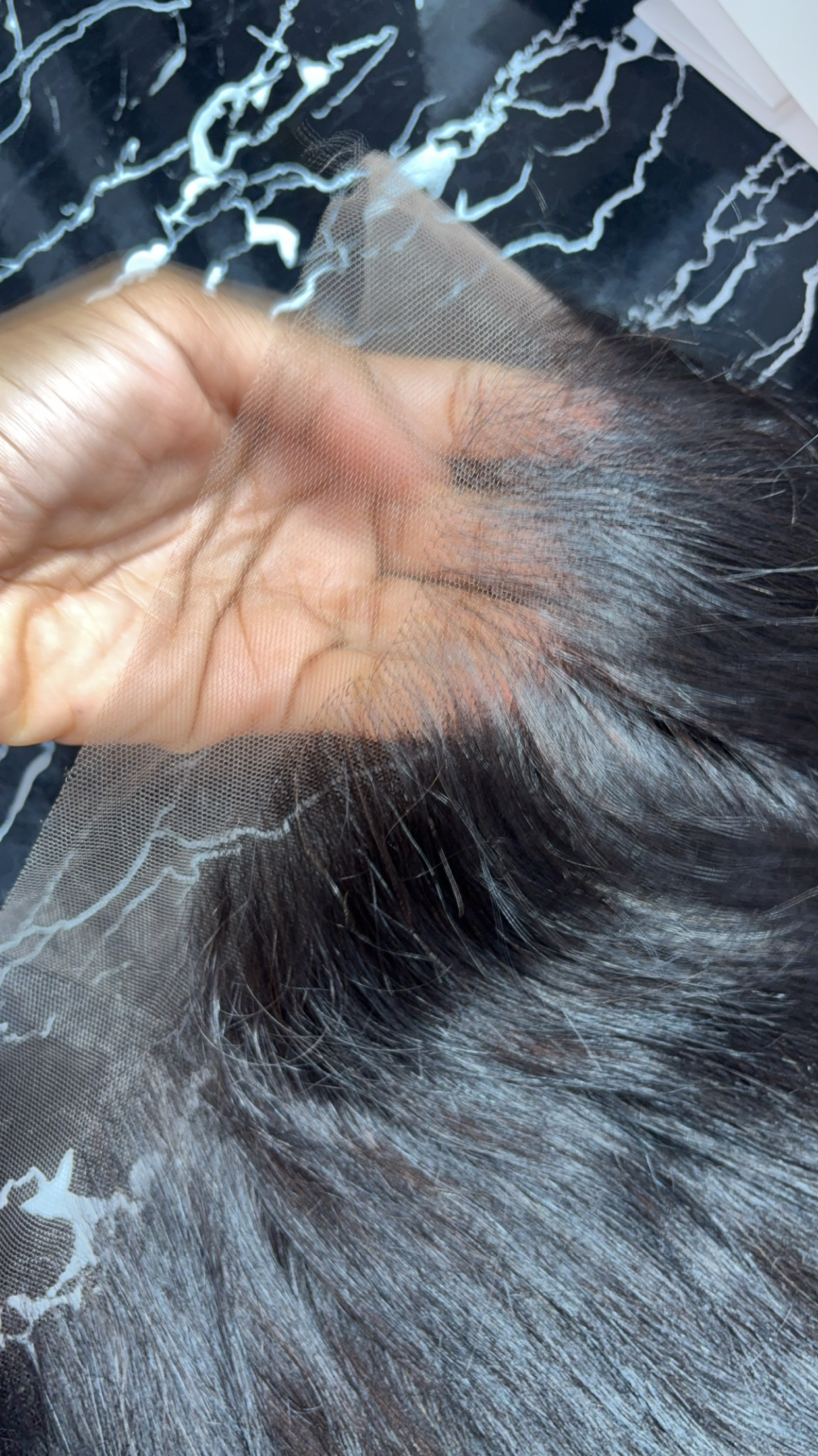 12” double drawn HD frontal (13 by 6 )